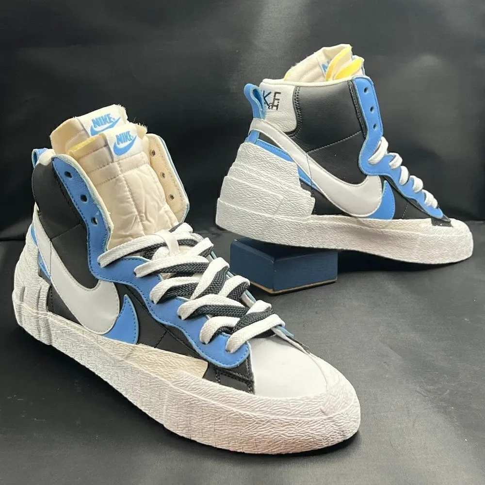 Sacai x Nike Blazer Mid 'Black Blue' (2019)